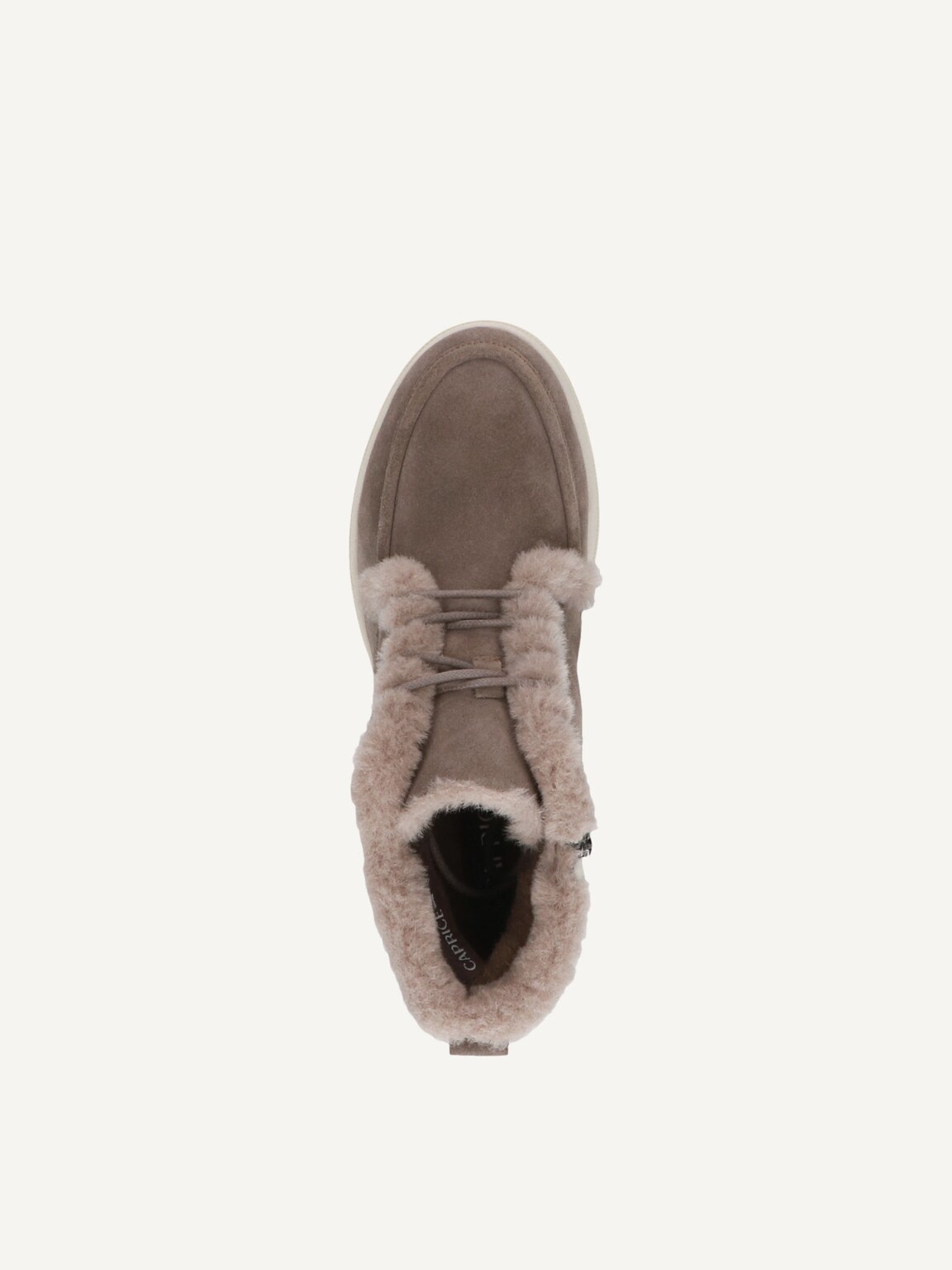Caprice, Bootie - beige warm lining DK TAUPE SUEDE, image 6 of 6