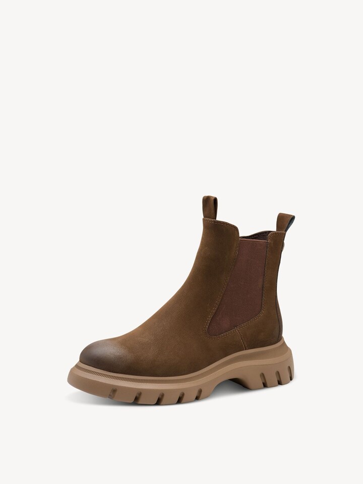 Marco Tozzi, Chelsea Boot - braun CAFE