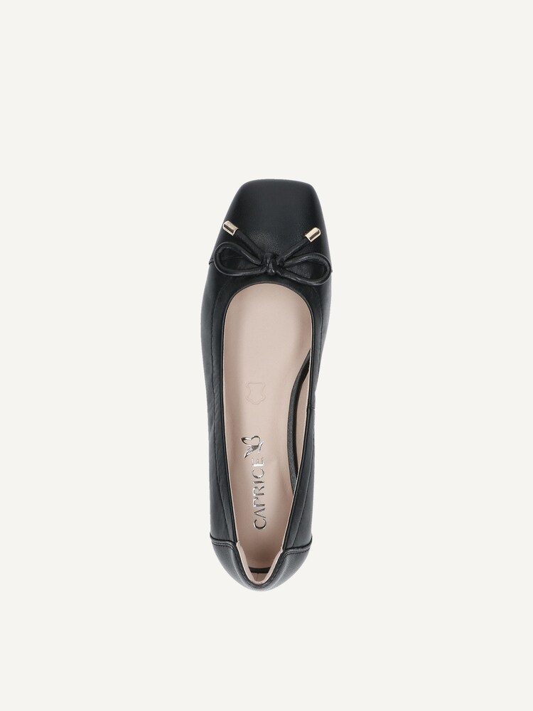 Caprice, Ballerine en cuir - noir BLACK NAPPA, image 4 sur 5