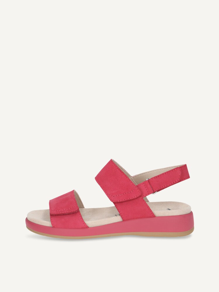 Caprice, Leather Sandal - pink PINK NUBUC, image 3 of 6