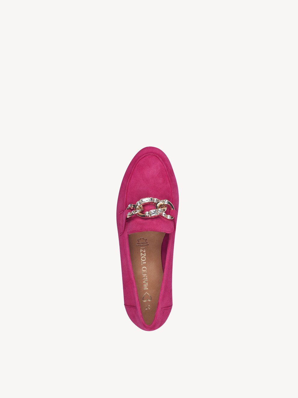 Marco Tozzi, Leather Slipper - pink PINK, image 5 of 6