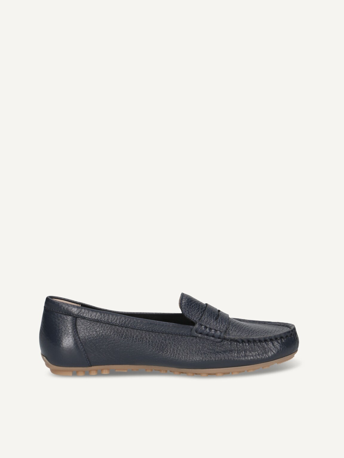 Caprice, Leather Moccasin - blue OCEAN DEER, image 3 of 5