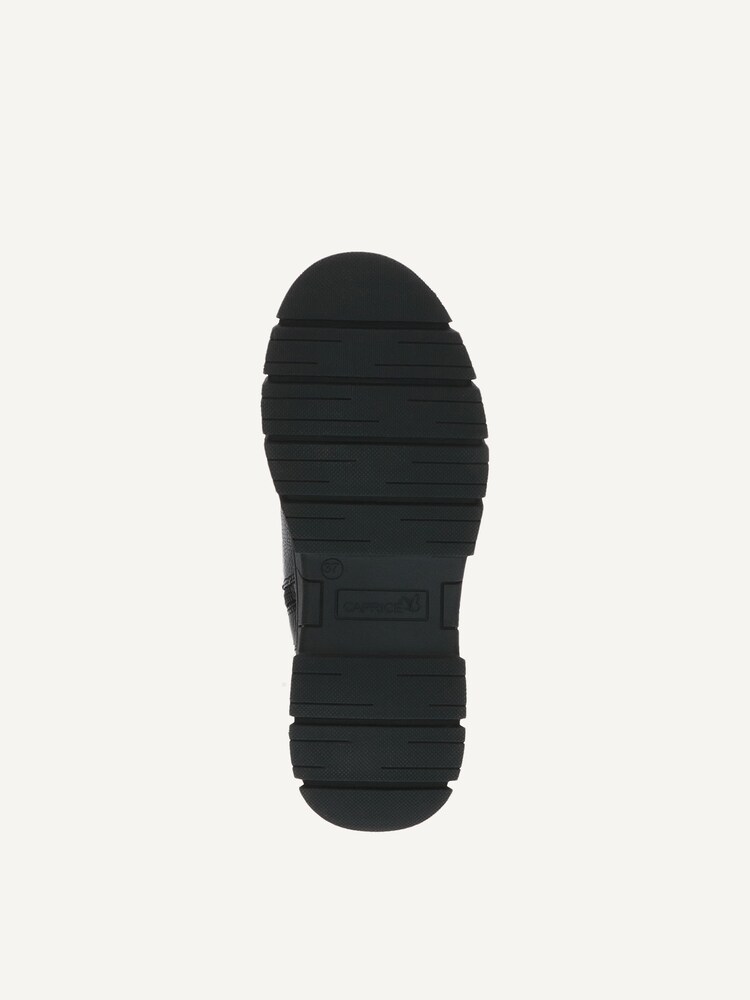 Caprice, Leather Bootie - black warm lining BLACK NAPPA, image 4 of 5