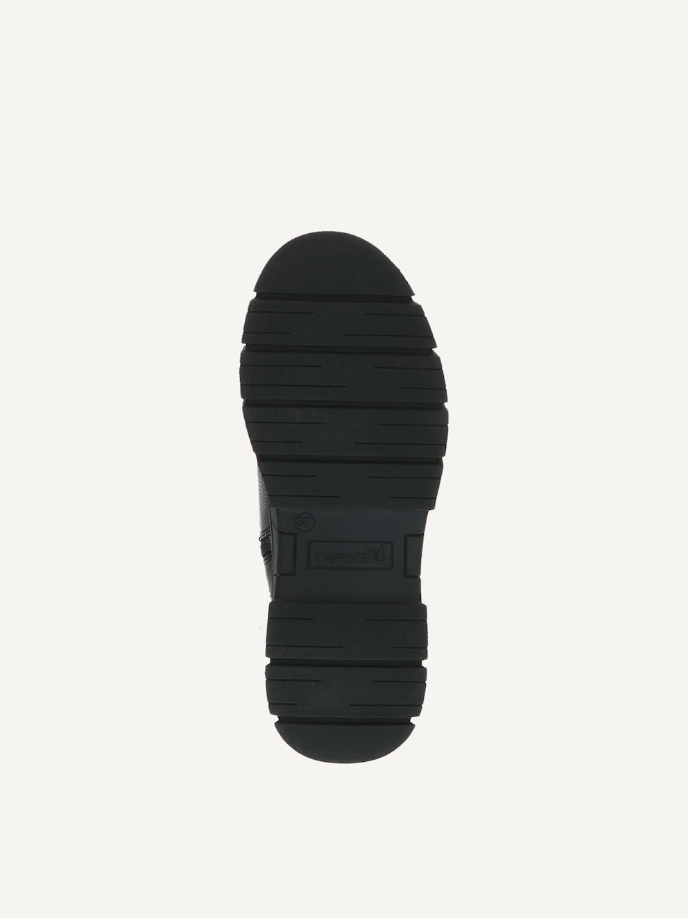 Caprice, Bottine en cuir - noir doublure chaude BLACK NAPPA, image 5 sur 5