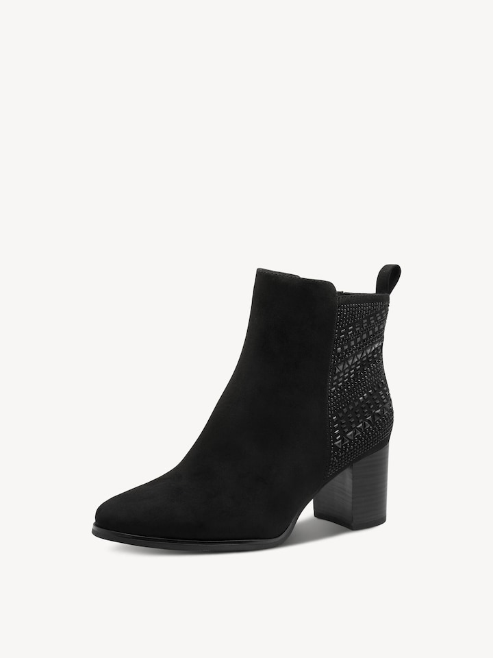 Marco Tozzi, Enkellaarsje - zwart BLACK