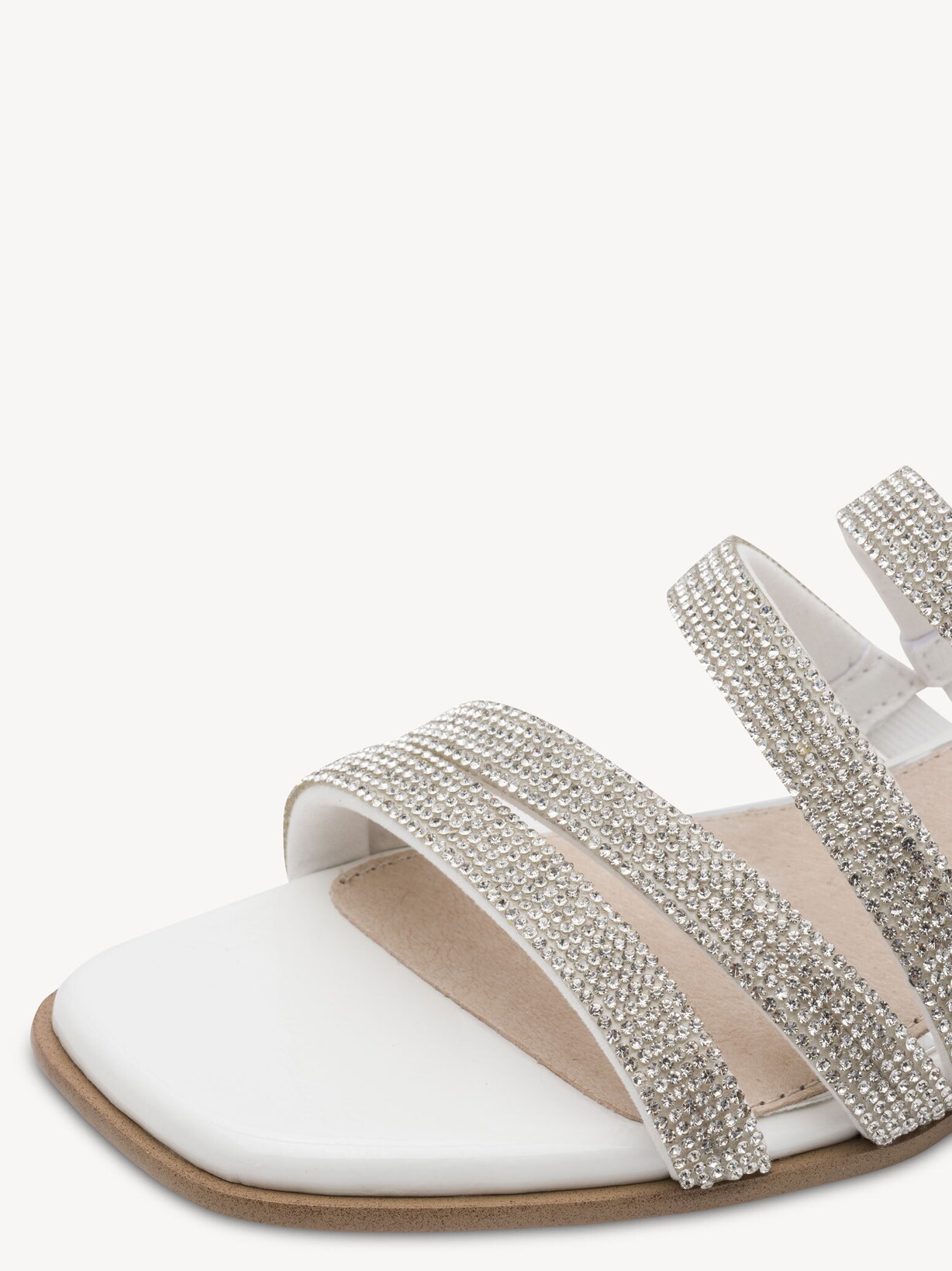 Marco Tozzi, Ciabatte - beige IVORY PATENT, immagine 4 di 6