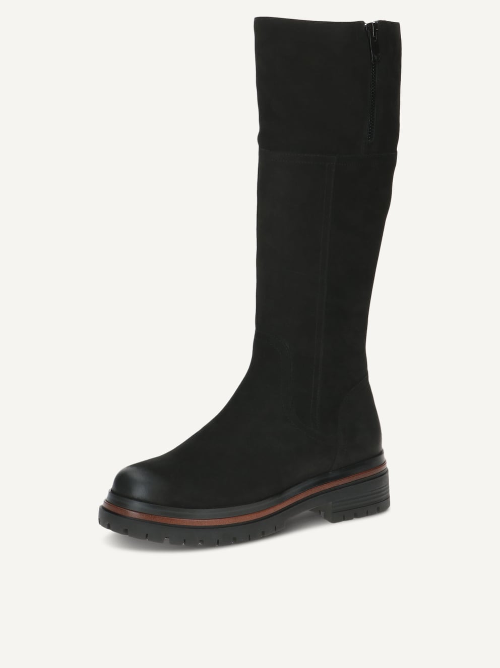 Caprice, Bottes en cuir - noir BLACK NUBUC, image 2 sur 5