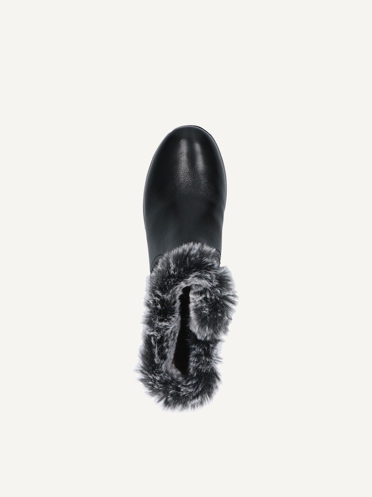 Caprice, Bottine - noir doublure chaude BLACK NAPPA, image 4 sur 5