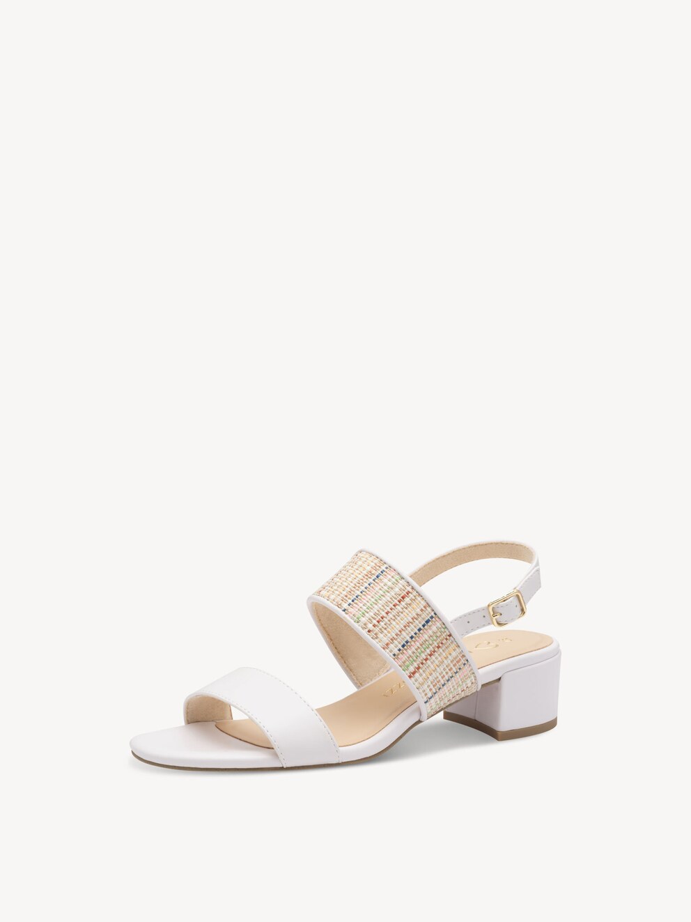 Marco Tozzi, Sandalo - bianco WHITE COMB, immagine 2 di 6