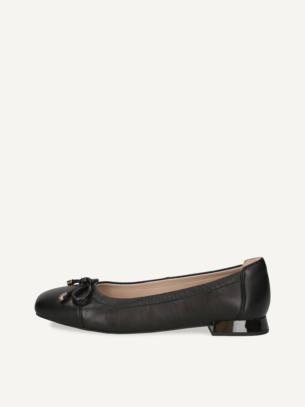 Caprice, Ballerine en cuir - noir BLACK NAPPA, image 1 sur 5