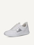 Selected, Caprice, Leather Sneaker - white WHITE/SILVER