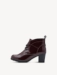 Ausgewählt, Marco Tozzi, Stiefelette - rot BORDEAUX PAT.