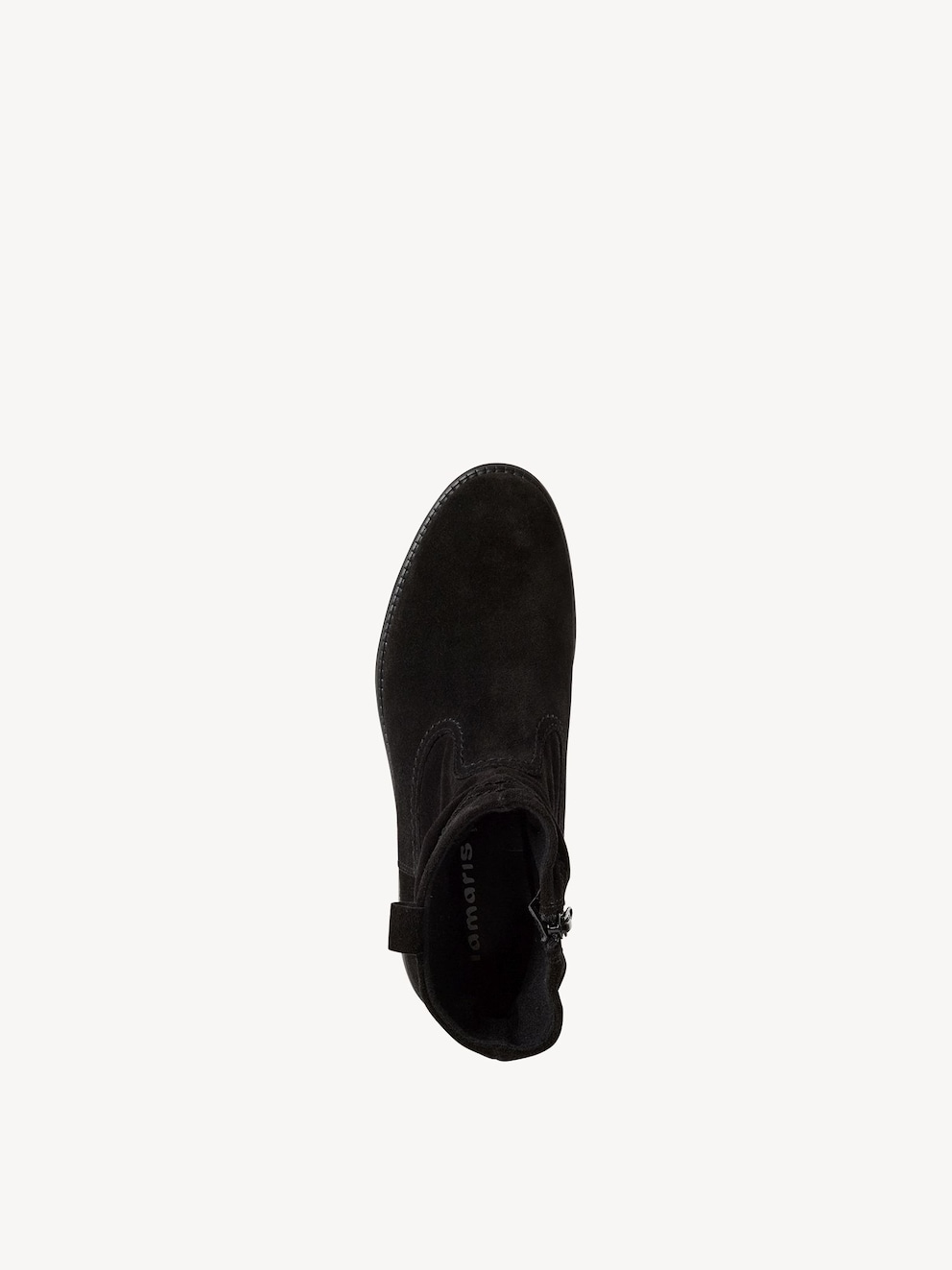 Marco Tozzi, Leren Chelseaboot - zwart BLACK, afbeelding 5 van 6
