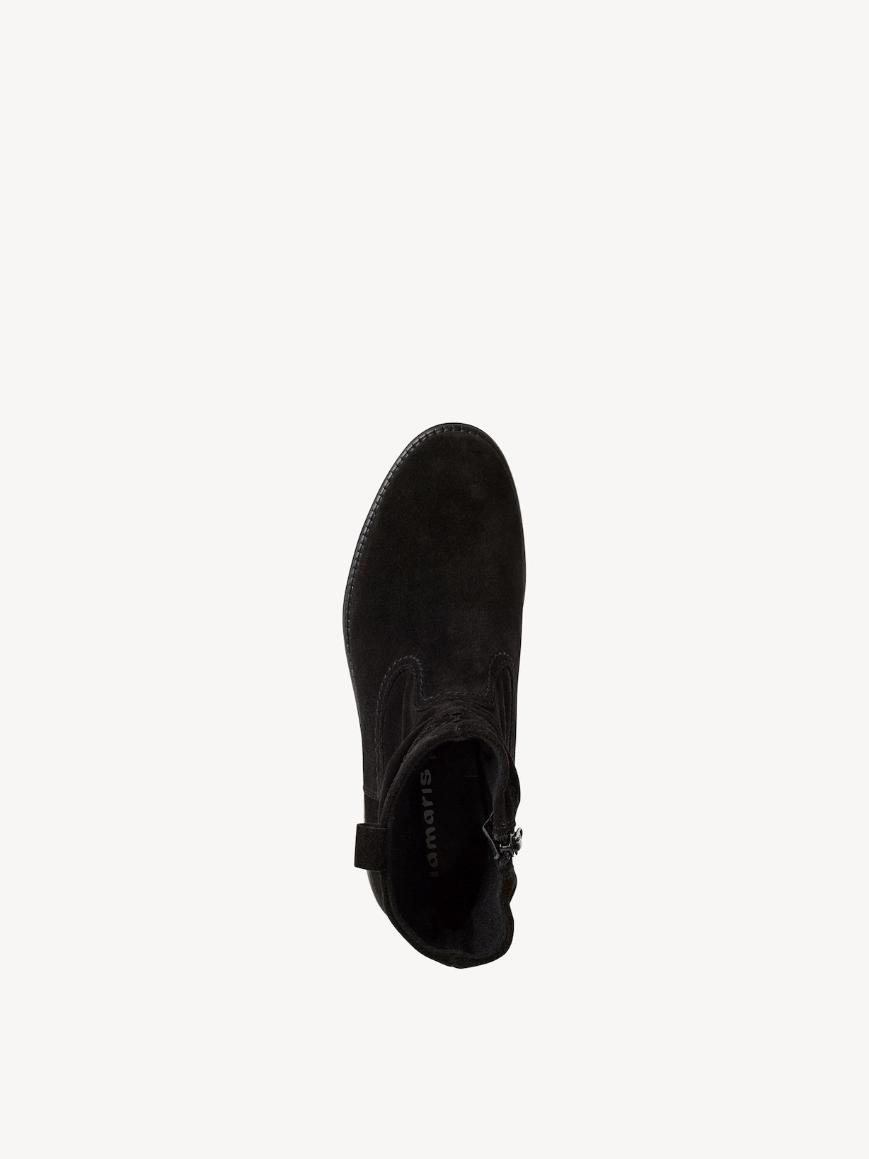 Marco Tozzi, Leren Chelseaboot - zwart BLACK, afbeelding 5 van 6