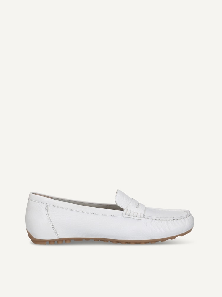 Caprice, Mocassin en cuir - blanc WHITE DEER, image 3 sur 5