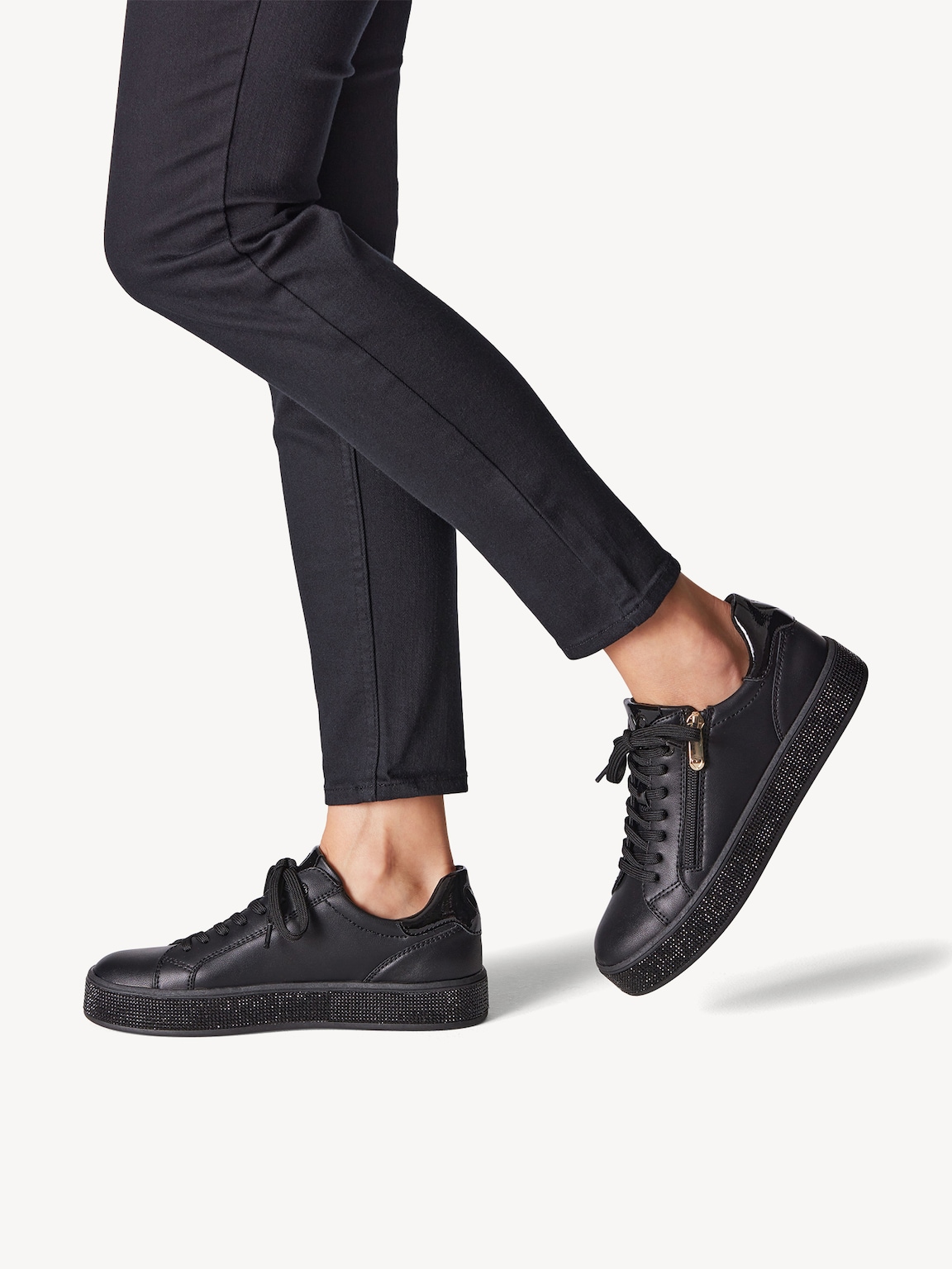 Marco Tozzi, Sneaker - nero BLACK COMB, immagine 2 di 7