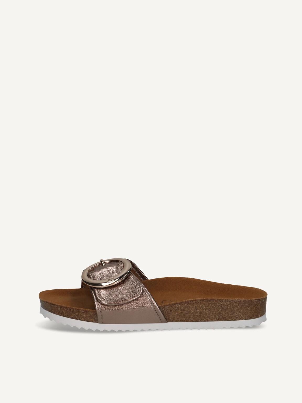 Caprice, Leather Mule - brown TAUPE METALLIC, image 2 of 5