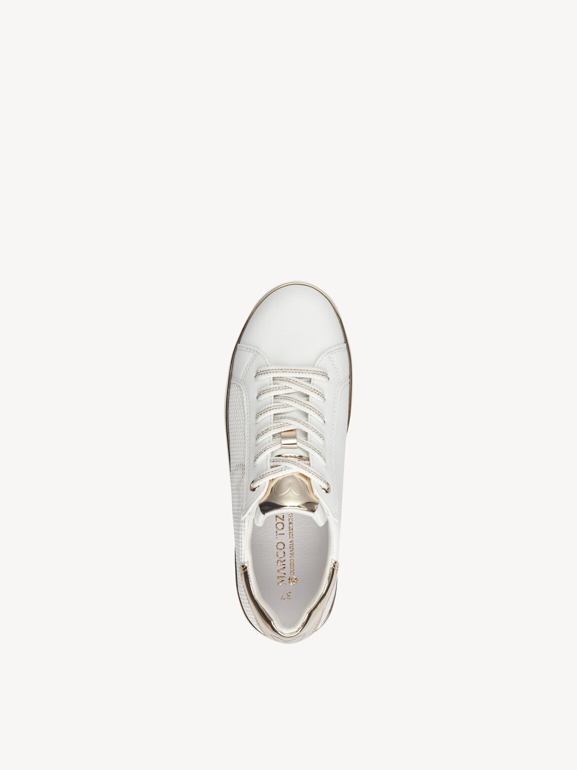 Marco Tozzi, Sneaker - bianco WHITE COMB, immagine 3 di 6