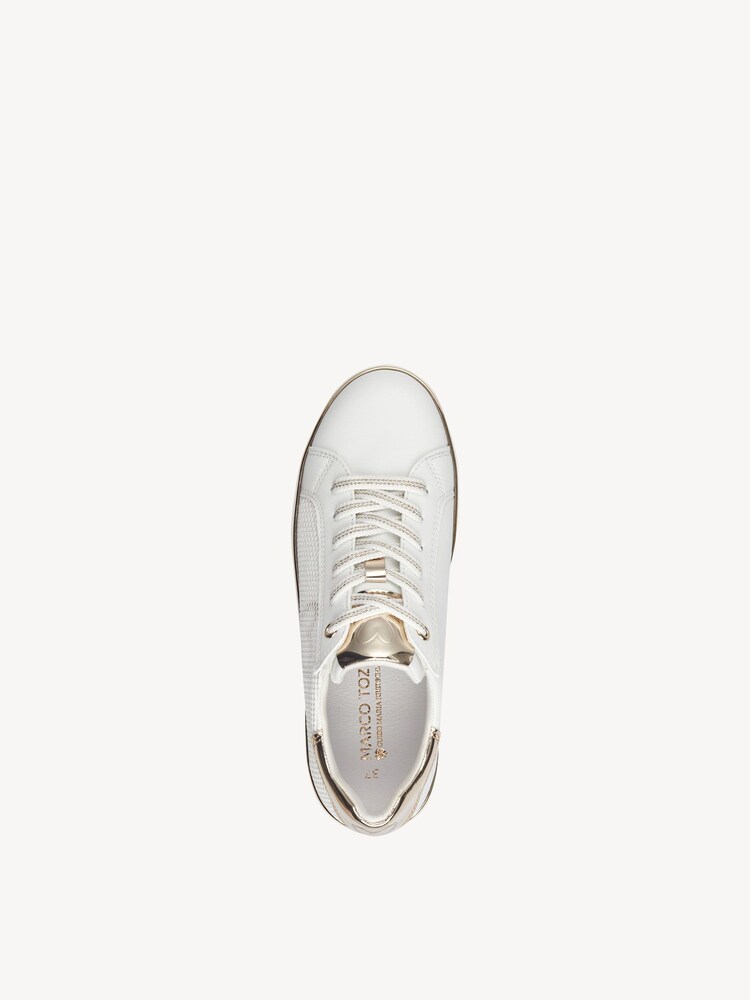 Marco Tozzi, Sneaker - bianco WHITE COMB, immagine 3 di 6