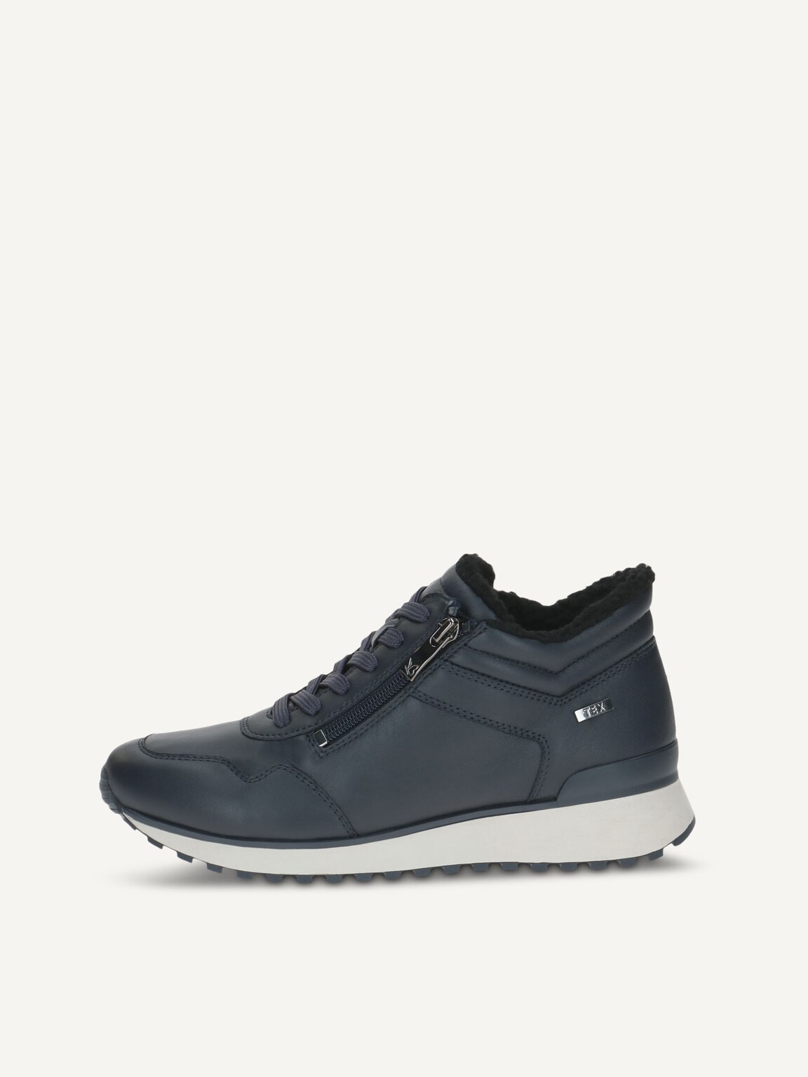 Caprice, Leather Sneaker - blue warm lining OCEAN NAPPA, image 2 of 5