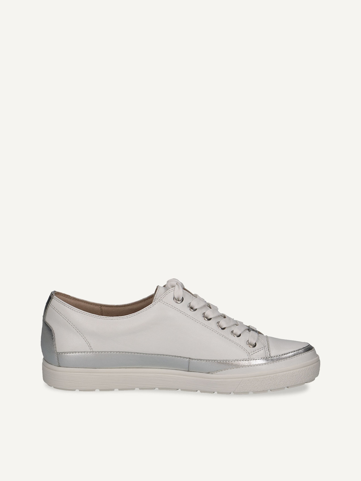Caprice, Leather Sneaker - white WHITE NAPPA CO, image 3 of 5
