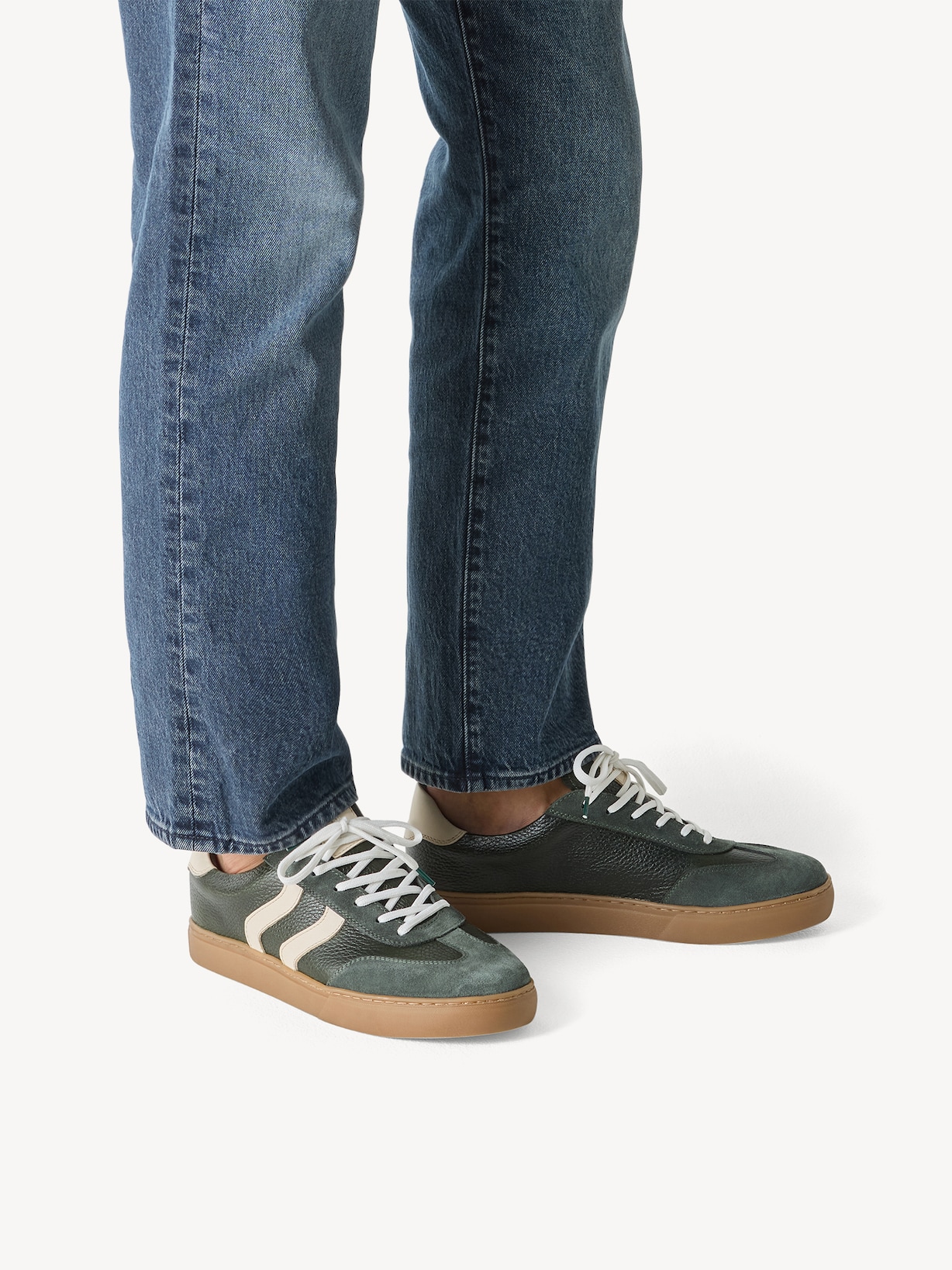 Marco Tozzi, Ledersneaker - grün GREEN COMB, Bild 2 von 7