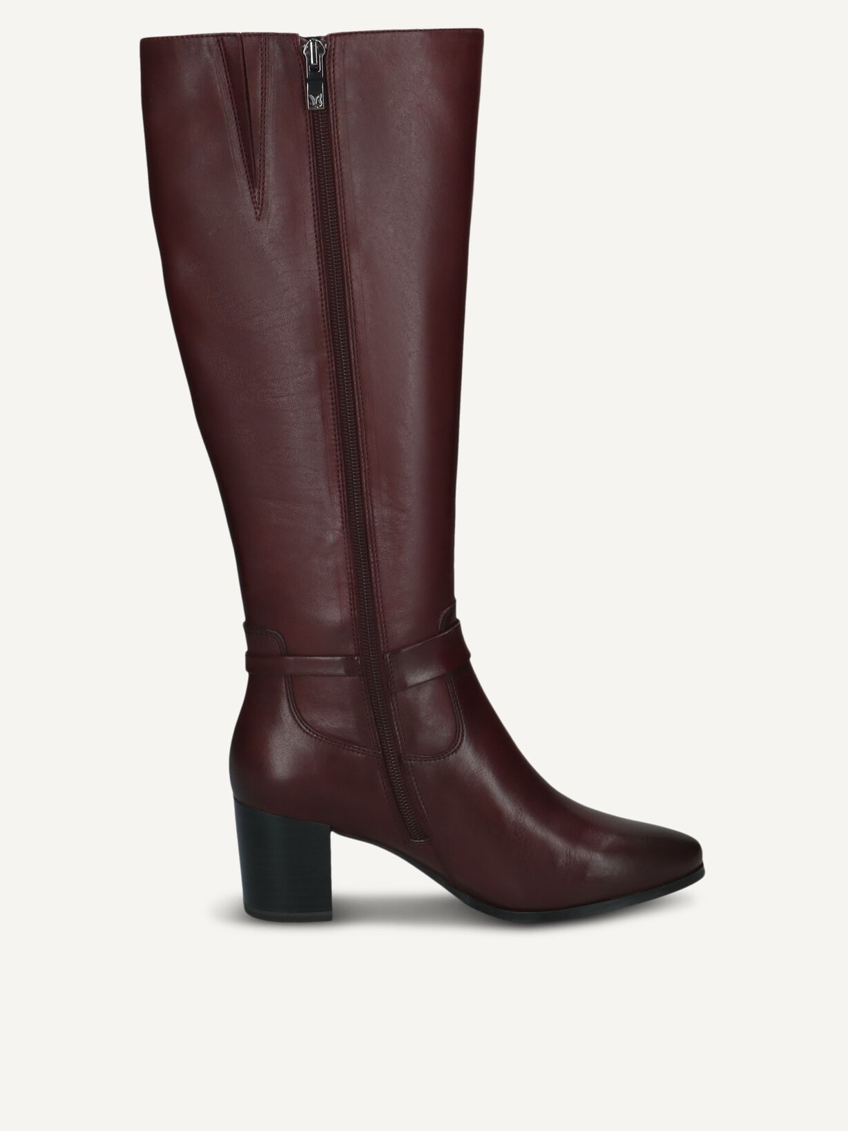 Caprice, Leather Boots - red BORDEAUX NAPPA, image 3 of 5