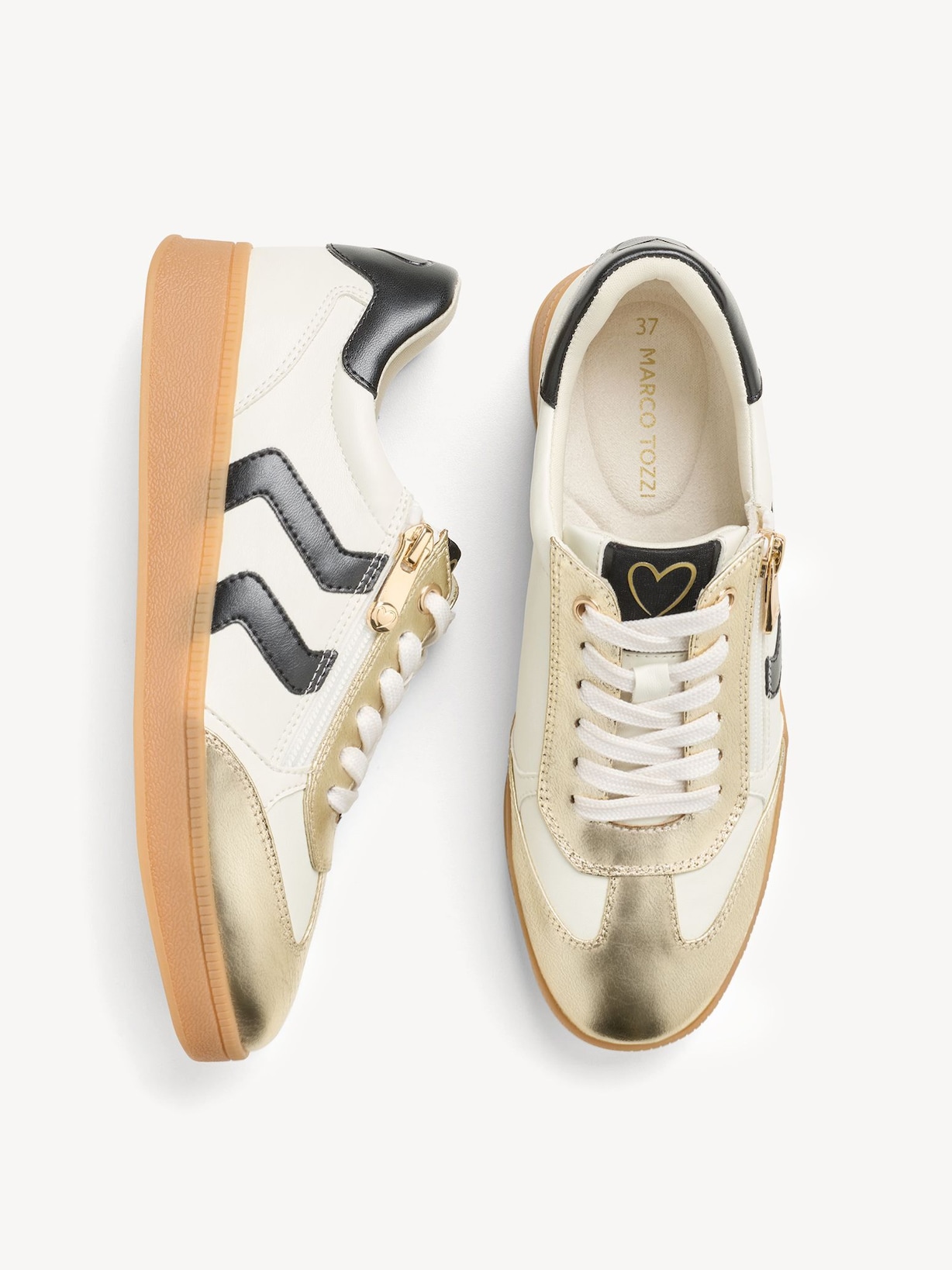 Marco Tozzi, Sneaker - weiß OFFWHITE COMB, Bild 8 von 8