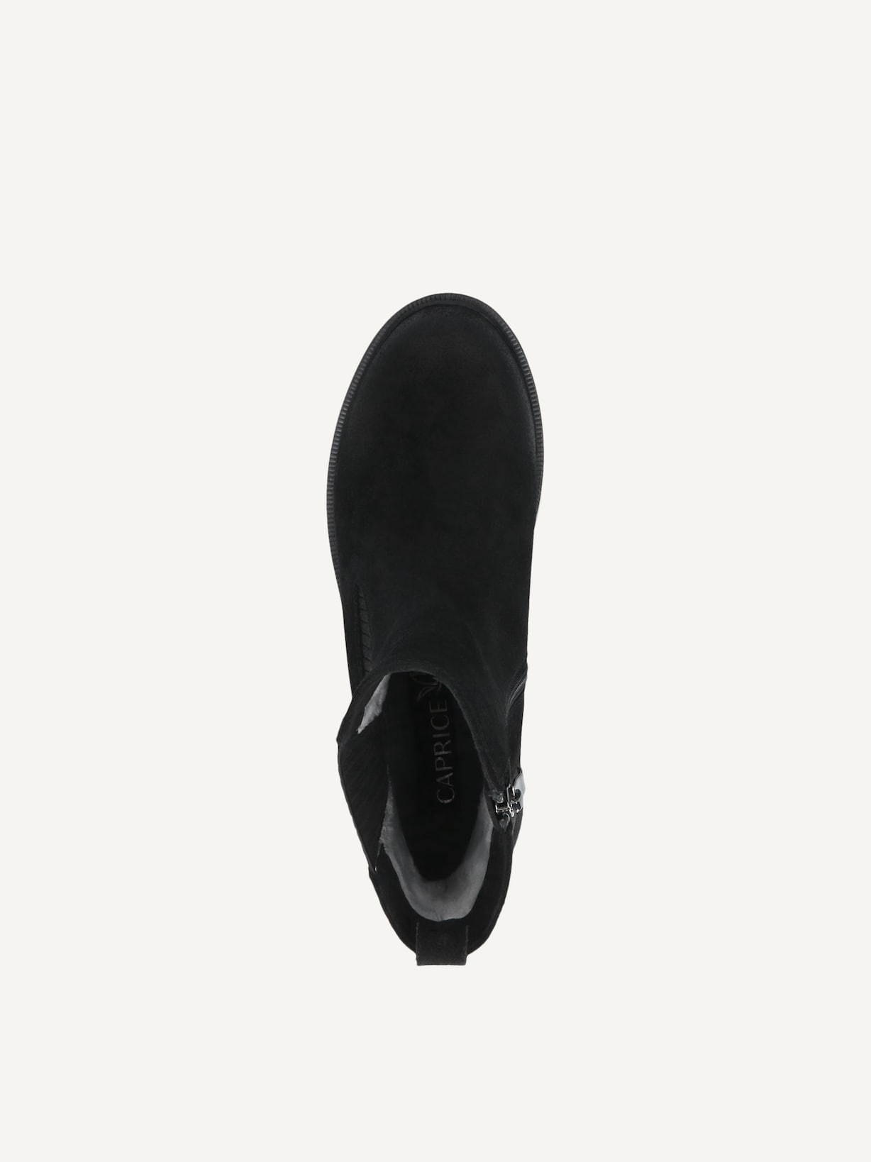 Caprice, Bottine Chelsea - noir BLACK SUEDE, image 4 sur 5