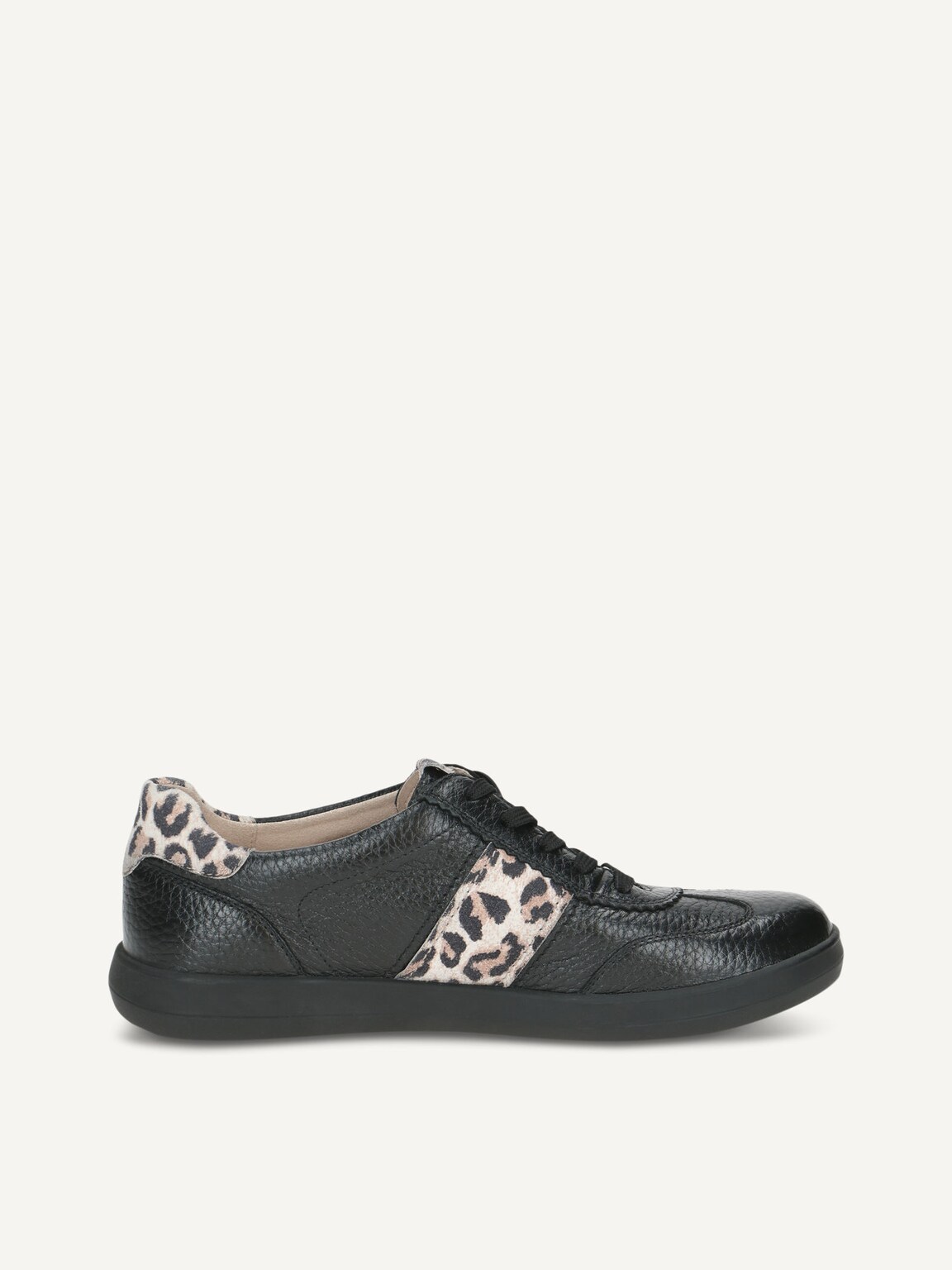 Caprice, Leather Sneaker - black BLACK DEER COM, image 3 of 5