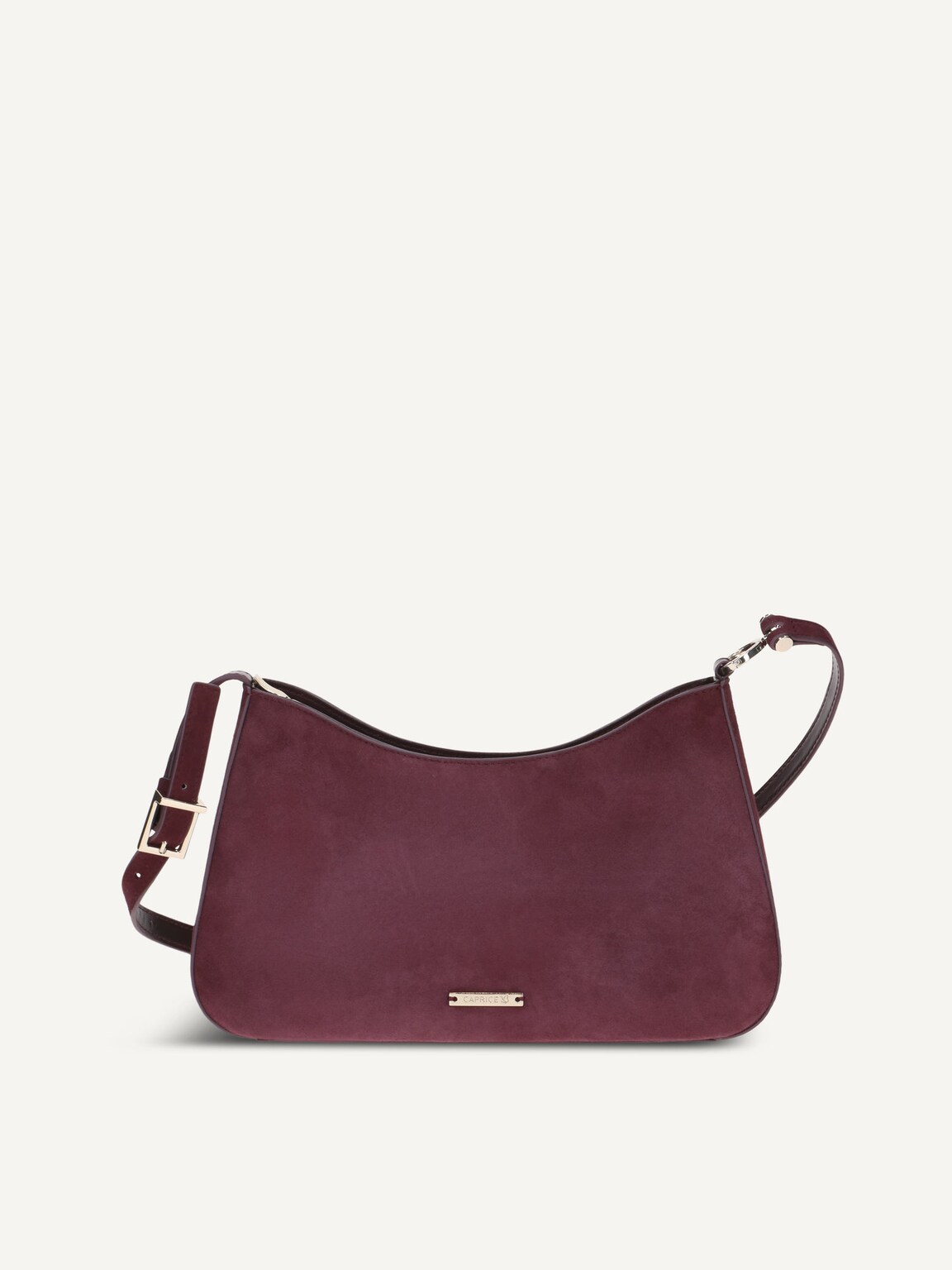 Caprice, Handbag - red BORDEAUX SUEDE, image 3 of 5