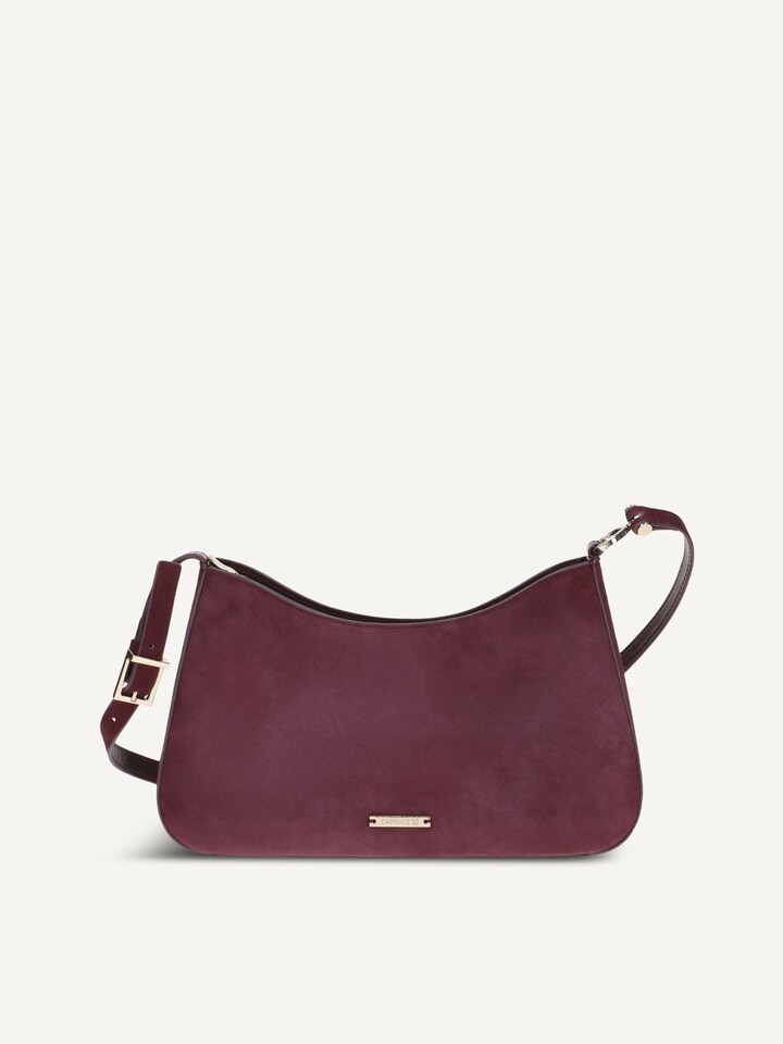 Caprice, Sac à main - rouge BORDEAUX SUEDE