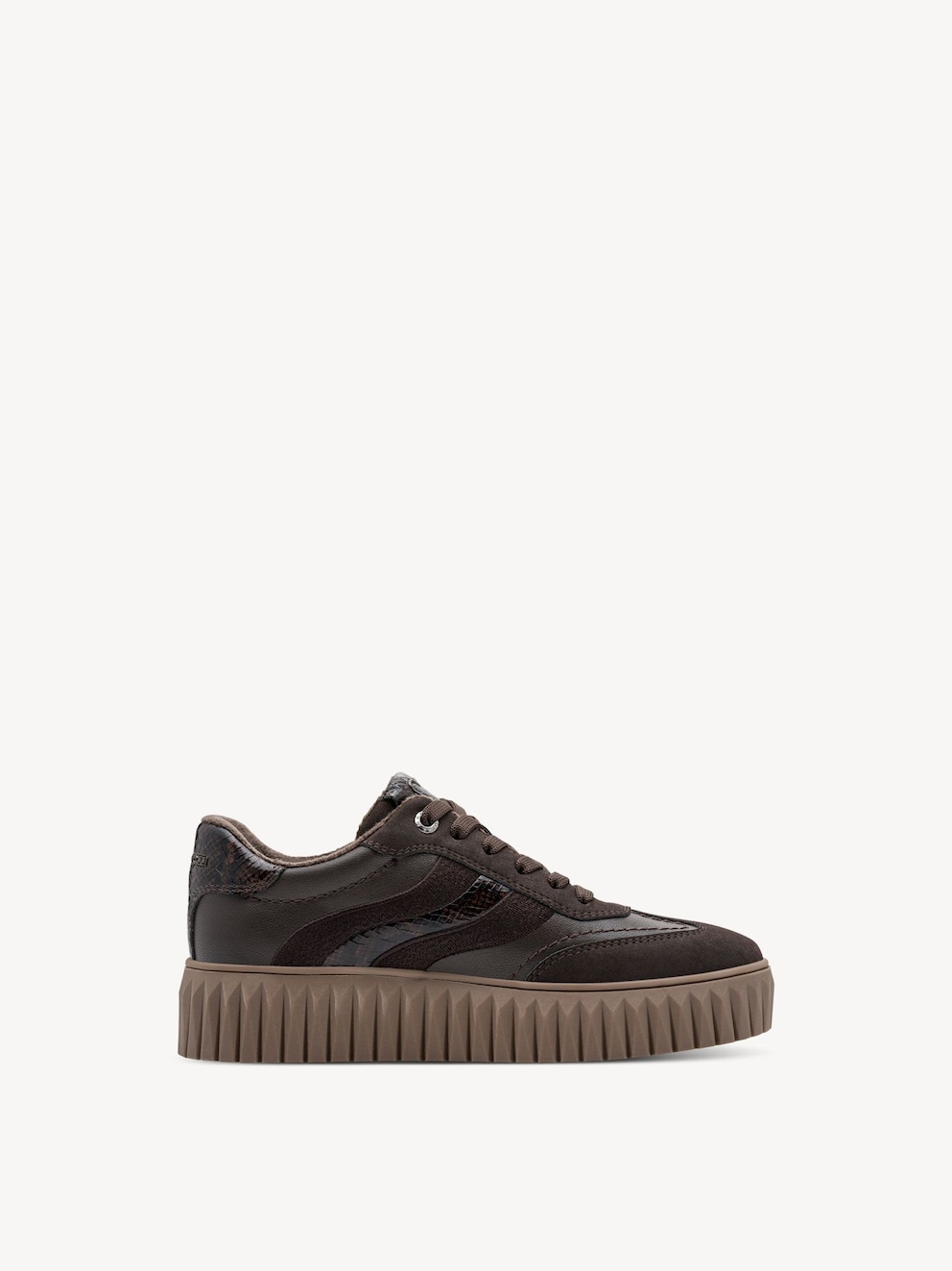 Marco Tozzi, Sneaker - brown MOCCA COMB, image 6 of 7