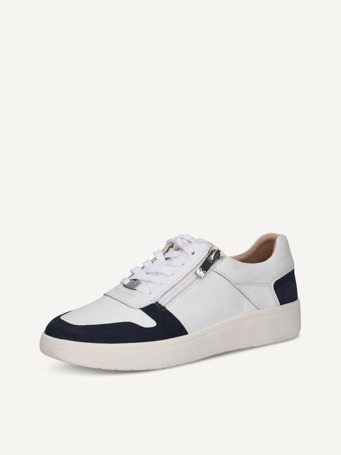 Caprice, Leather Sneaker - offwhite WHITE COMB, image 1 of 5
