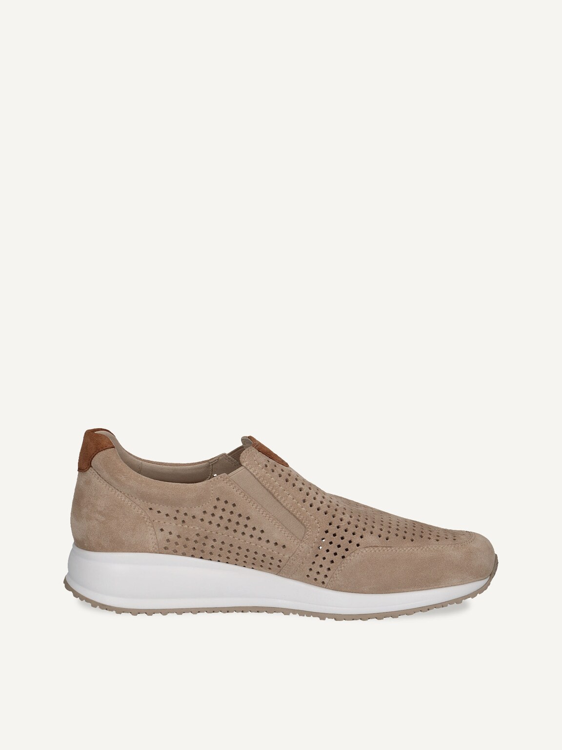 Caprice, Leather Slipper - beige SAND COMB, image 3 of 5