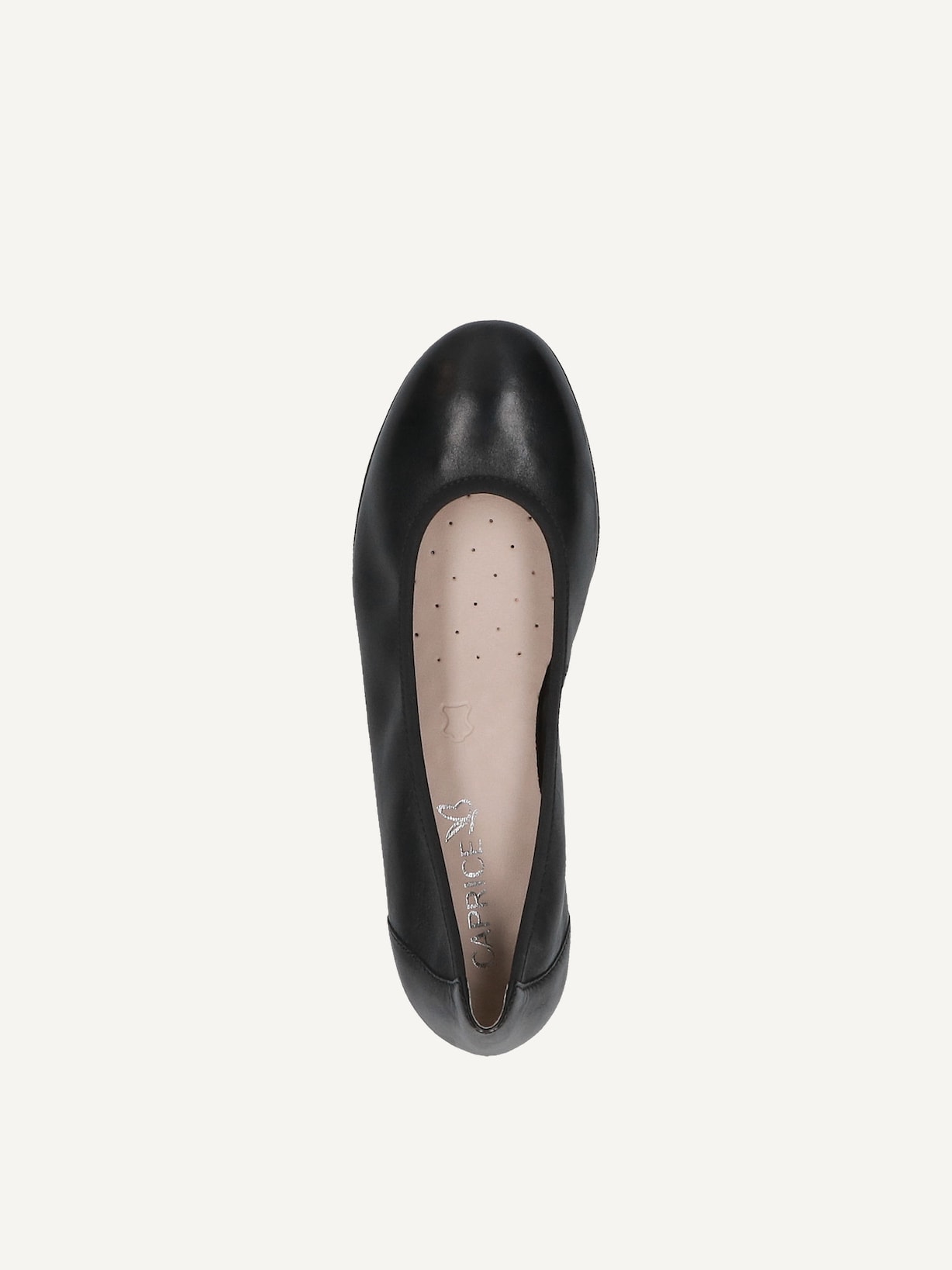 Caprice, Ballerine en cuir - noir BLACK NAPPA, image 6 sur 7