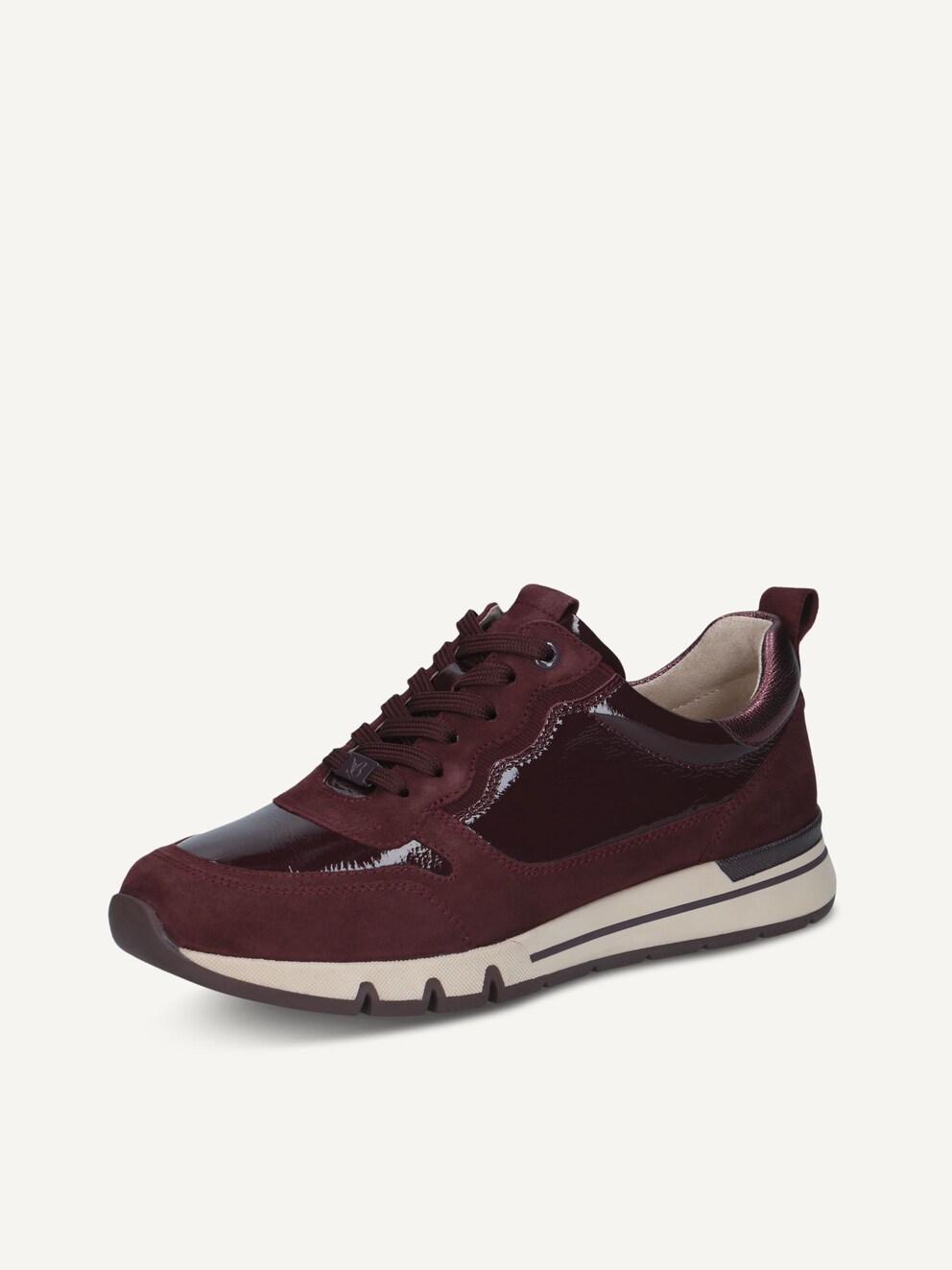 Caprice, Sneaker - rosso BORDEAUX COMB, immagine 3 di 6