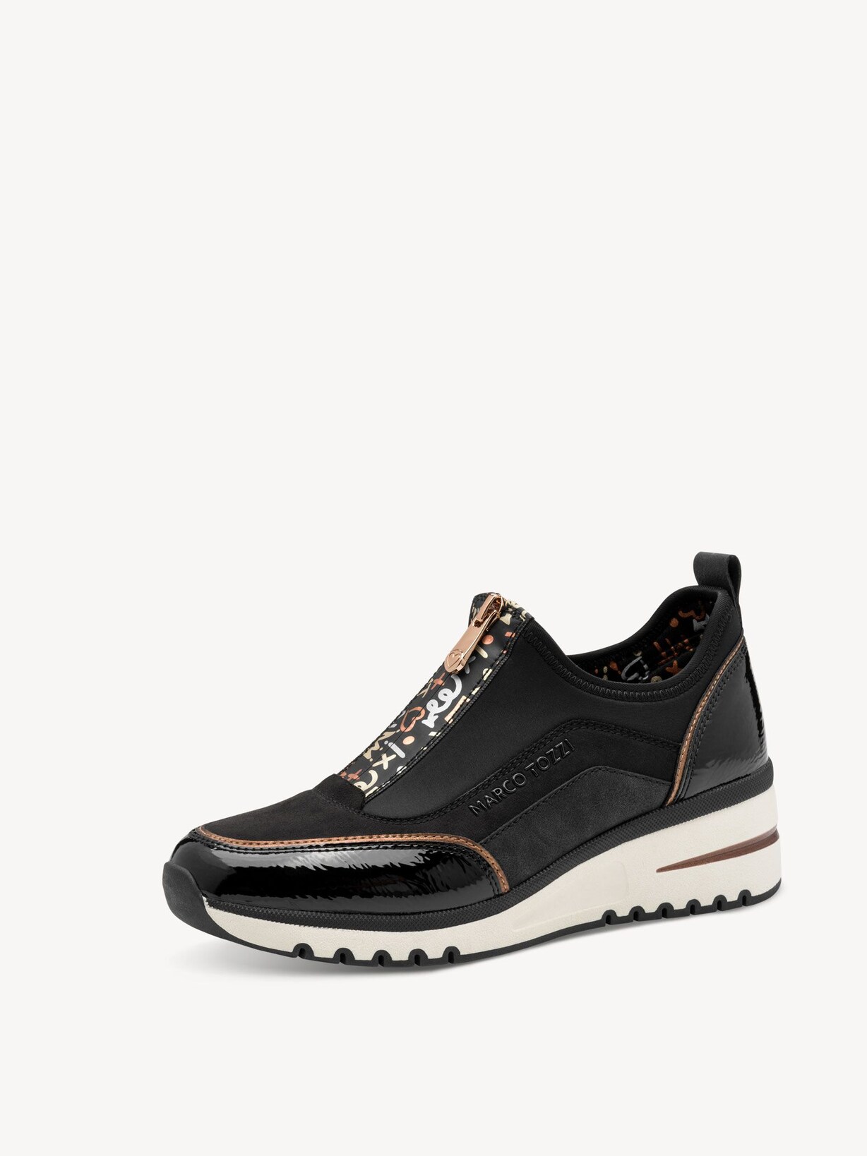 Marco Tozzi, Sneaker - schwarz BLACK/COPPER, Bild 1 von 6