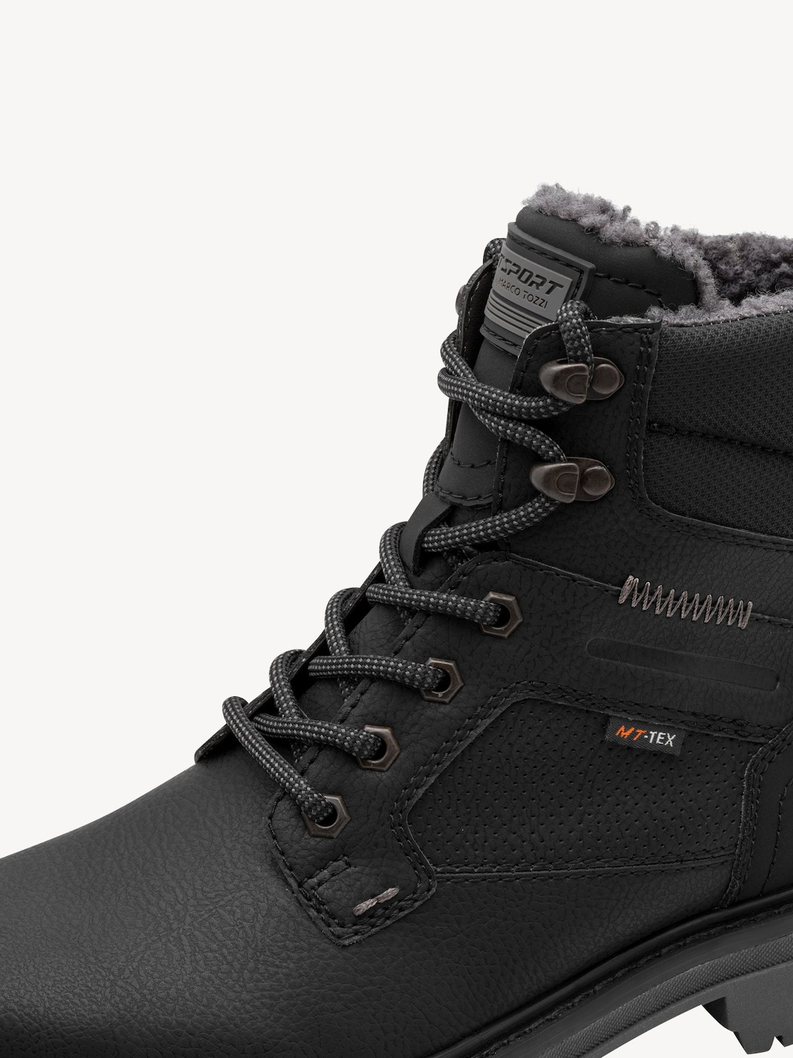 Marco Tozzi, Bootie - black warm lining, BLACK, Image 5 of 6