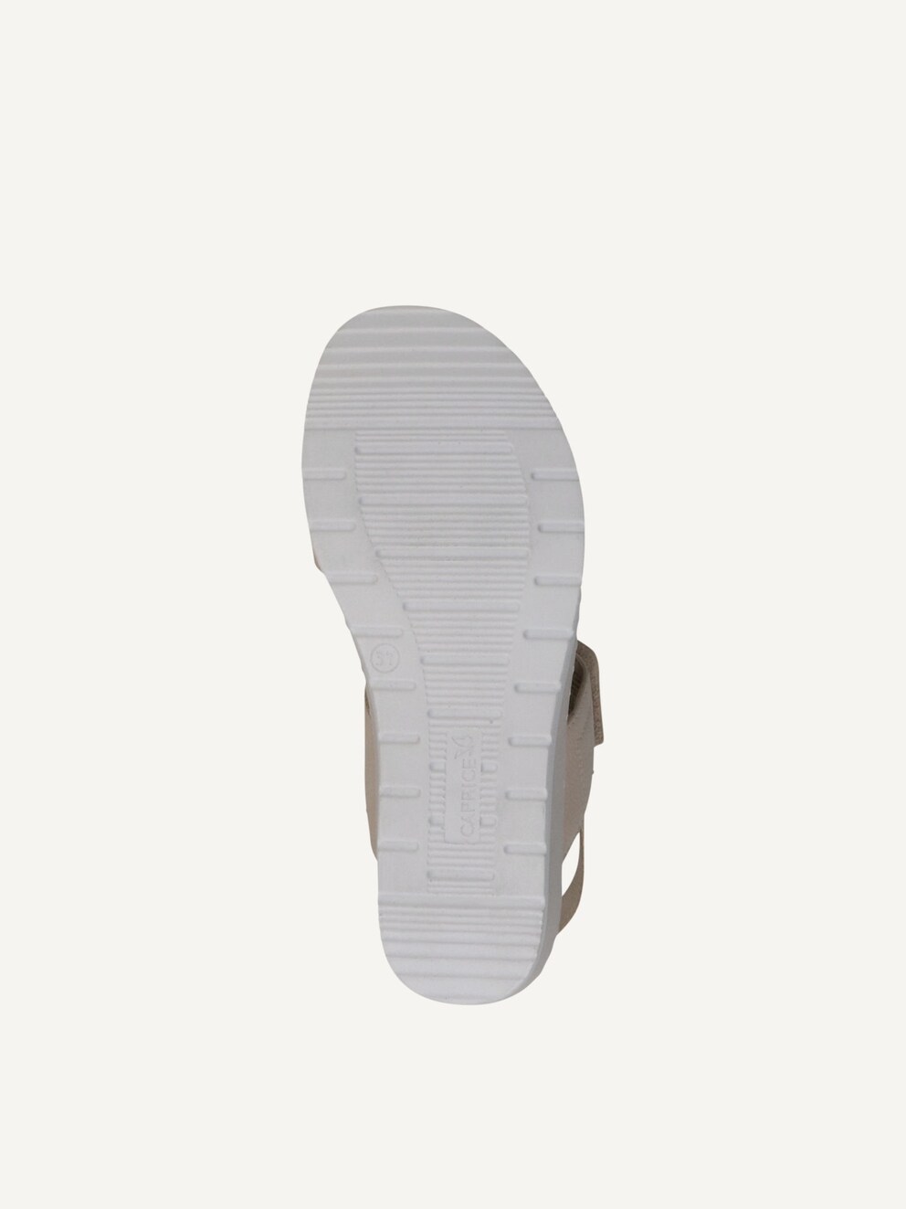 Caprice, Sandale à talon en cuir - blanc PEARL NAPPA, image 6 sur 6
