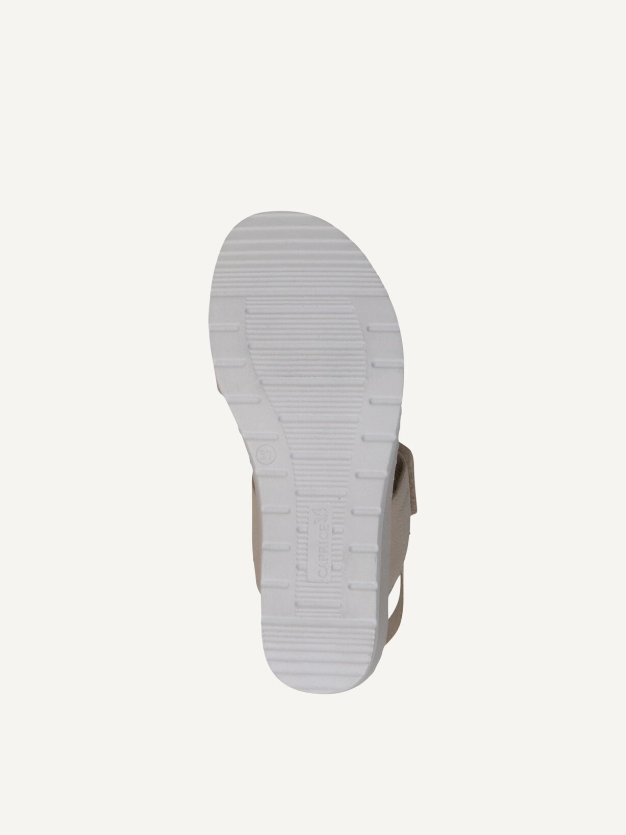 Caprice, Sandale à talon en cuir - blanc PEARL NAPPA, image 6 sur 6