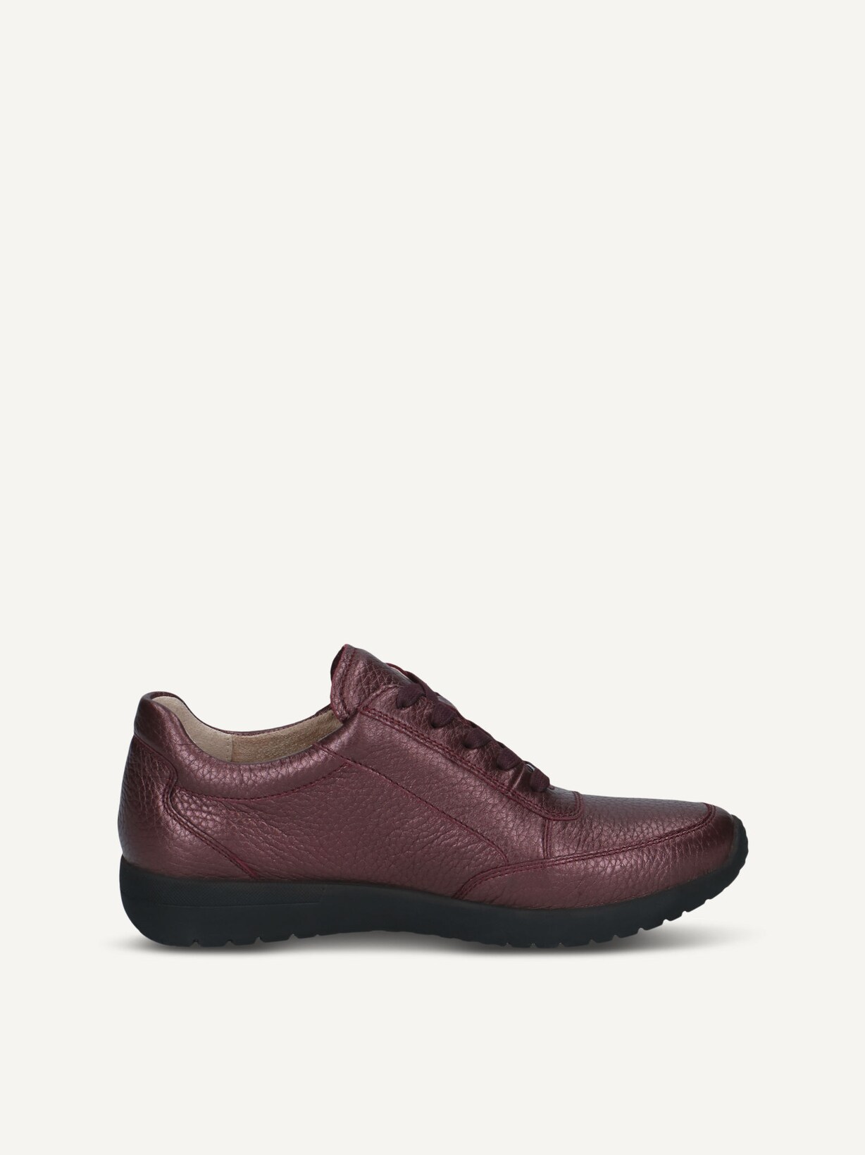 Caprice, Lederhalbschuh - rot BORD PERL.DEER, Bild 3 von 5