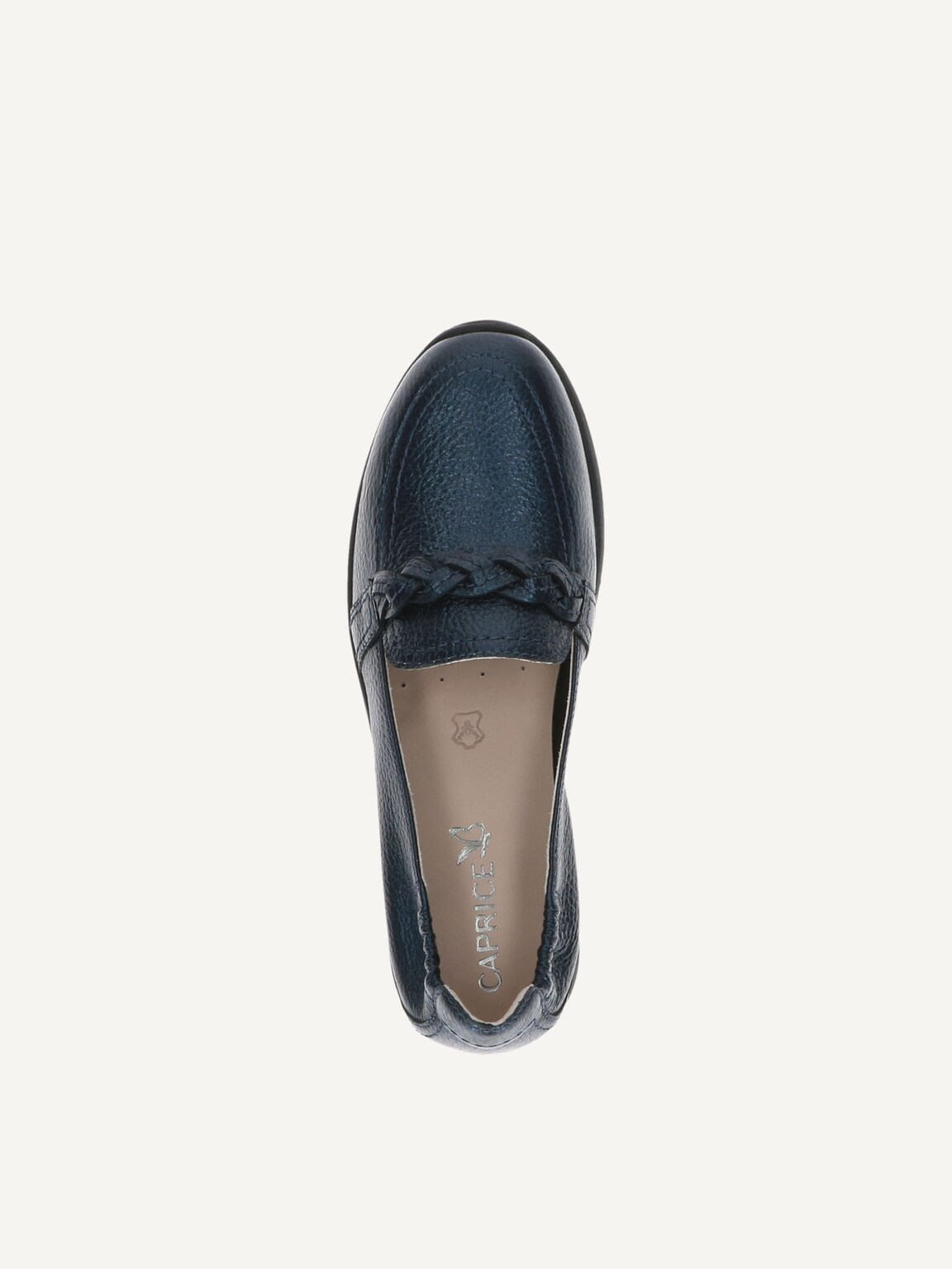 Caprice, Leather Slipper - blue OCEAN PER.DEER, image 5 of 5