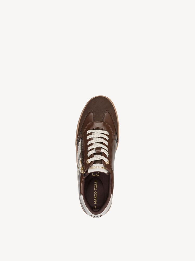 Marco Tozzi, Sneaker - marrone CHOCO COMB, immagine 3 di 6