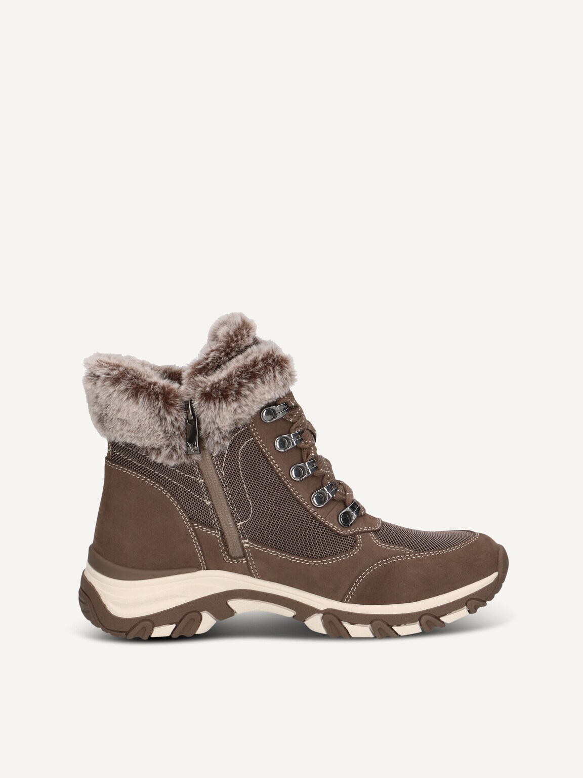 Caprice, Bootie - beige warm lining TAUPE COMB, image 3 of 5