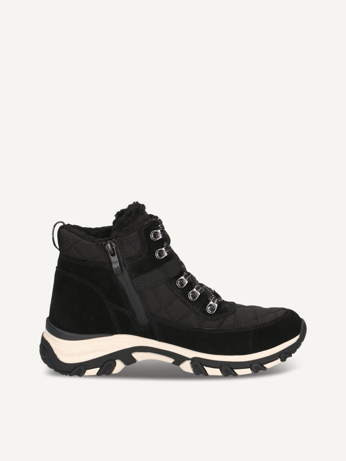 Caprice, Bootie - black warm lining BLACK COMB, image 3 of 5