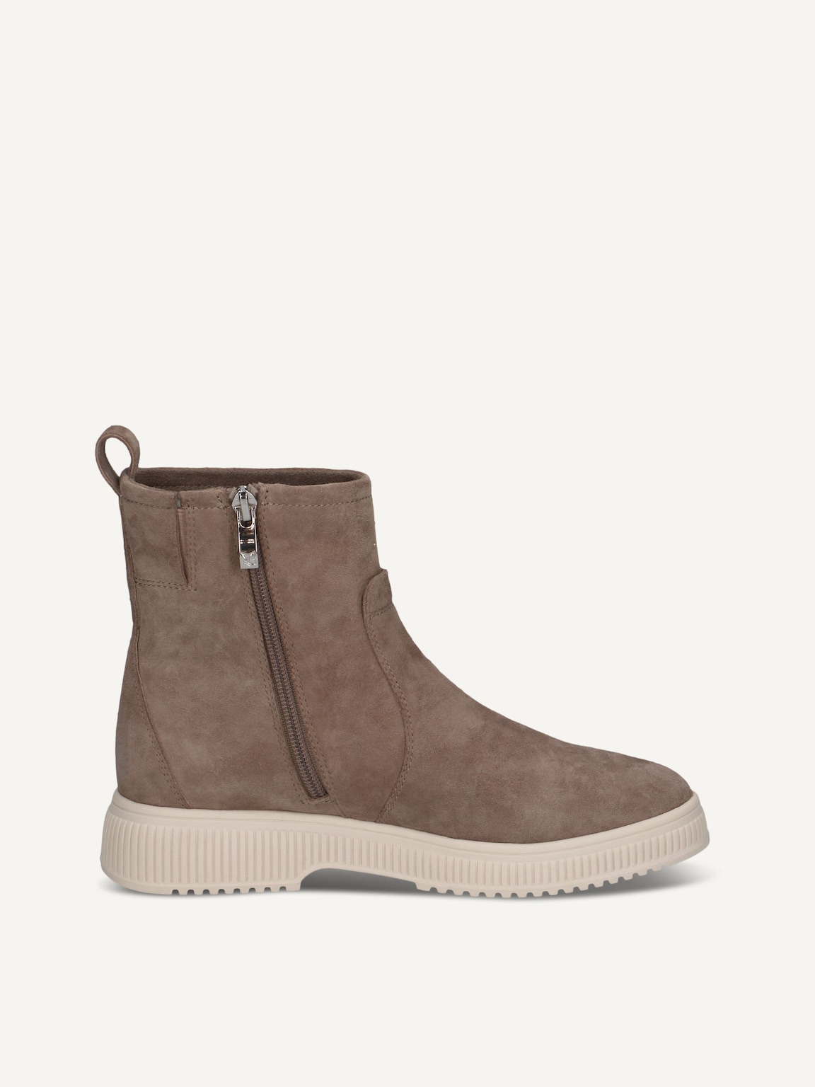 Caprice, Leather Bootie - brown warm lining TAUPE SUEDE, image 3 of 5
