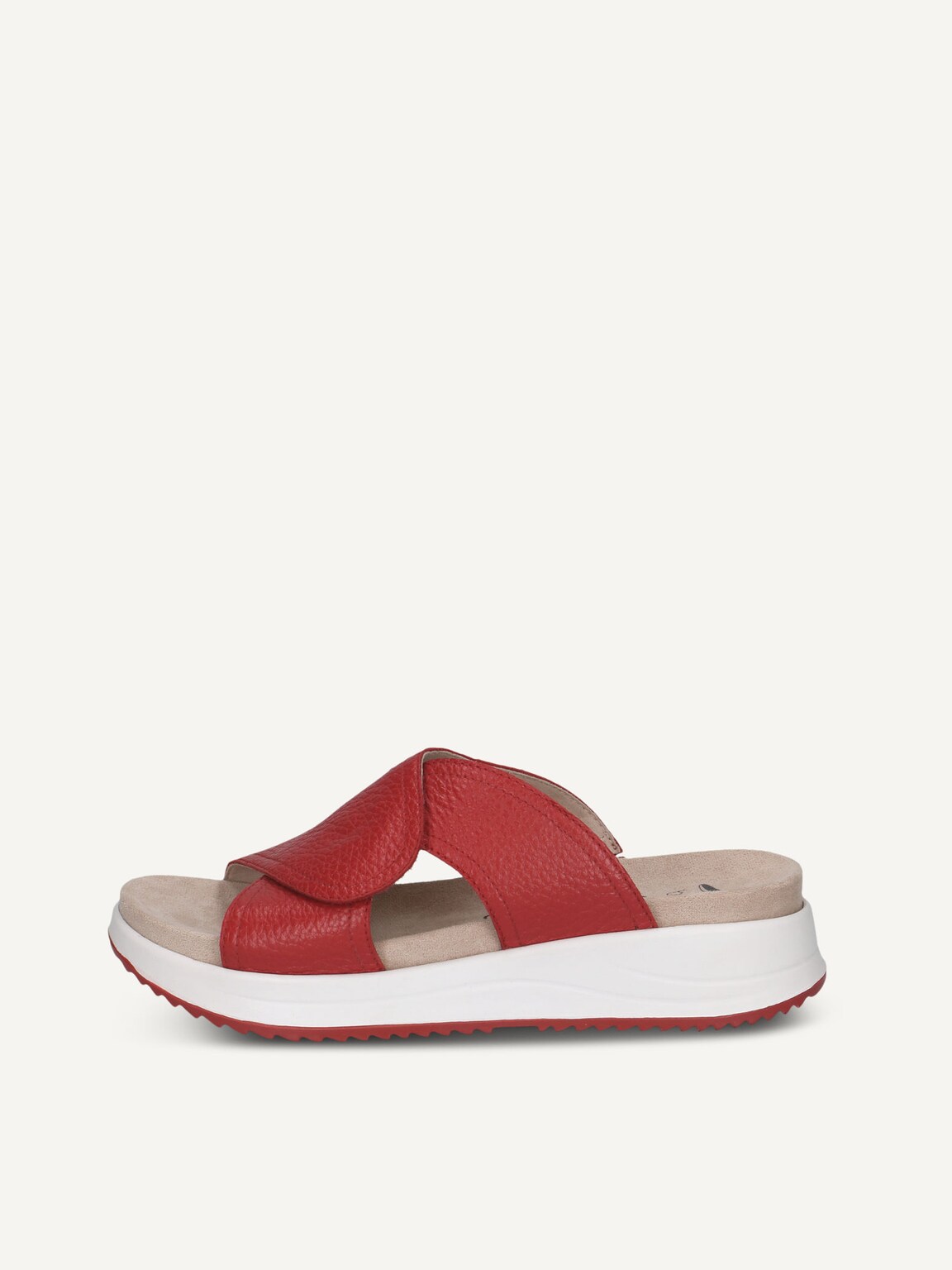 Caprice, Leather Mule - red RED DEER, image 2 of 5