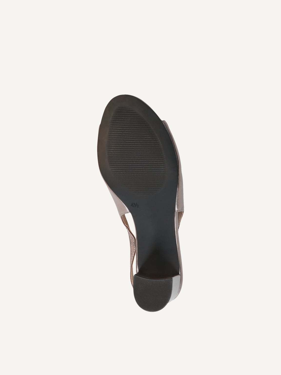 Caprice, Leather Heeled sandal - metallic BROWN METALLIC, image 4 of 5