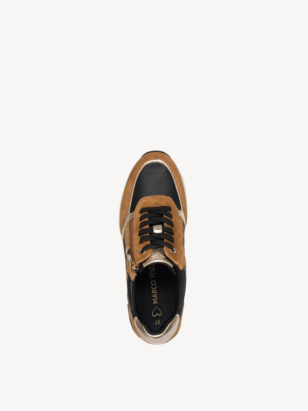 Marco Tozzi, Sneaker - braun COGNAC COMB, Bild 5 von 6